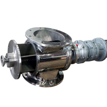 High capacity rotary grain valve feeder/rotary valve engine